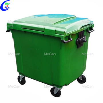 Plastic Flip Waste outdoor garbage bin